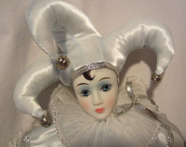 jester clown doll