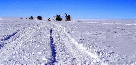 World's Most Frozen Road: McMurdo South Pole Highway, Antartica ----> Also called The South Pole Traverse, this 995 mile long (1,601 km) snow road in Antarctica links McMurdo Station to the Amundsen–Scott South Pole Station. The road is not paved but marked by flags. Is this the first time you are reading about the McMurdo South Pole highway?