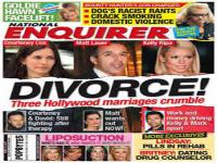 National Enquirer is the most popular tabloid newspaper of its type; the circulation is over 500,000 per week; the subject matter deals with 'inside' celebrity gossip, which is sold to the paper by the sources.