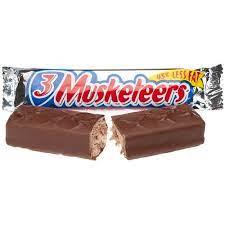 When I was younger, whenever we drove across the Canada/U.S. border for some back to school shopping, one treat we always had was a 3 Musketeers chocolate bar (at that point you could not buy them in Canada). I often wondered why it was named that. I just recently found out that originally in 1932, the 3 Musketeers candy bar was three smaller pieces. With individual chocolate, vanilla, and strawberry mini-bars, the bar adopted the name of the Alexandre Dumas novel, The Three Musketeers. Sugar rations and the high price of strawberries during WWII resulted in changes to 3 Musketeers. In 1945, the Mars product became a single, chocolate nougat candy bar, the one I remembered from my childhood. Did you know the origin of the name?