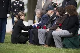 Since 1948, there have been a group of ladies named the Arlington Ladies who have attended every funeral at the Arlington National Cemetery to support and comfort families and sometimes they are the only ones who attend some funerals. So they ensure that no one is ever buried alone. The group was created when Air Force Chief of Staff Gen. Hoyt Vandenberg, and his wife, Gladys, routinely attended funerals and noticed that some services had only a military chaplain present. Vandenberg asked her friends to start attending services, and it continues to this day. Have you heard about the Arlington Ladies?