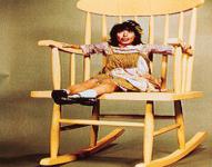 Lily Tomlin is also known for another character, Edith Ann, which she created after Laugh-In ended. Edith Ann was a precocious five-year old girl who sat in an oversized rocking chair with her doll and waxed philosophical on everyday life, either about life as a kid or things for which she felt she had the answers—even though she was too young to fully understand. She usually ended her monologues with 