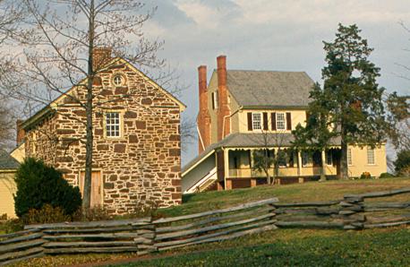 In Fairfax county,Virginia in the Sully Plantation that had started being built in 1794 and completed in 1799 by Richard Bland Lee. Mr Lee was the first Virginia Represenative to Congress in 1789 and a releative to General Robert E. Lee. In 1811 he sold the plantation to his cousin Francis Lightfoot Lee. Have you ever been there, read about it?