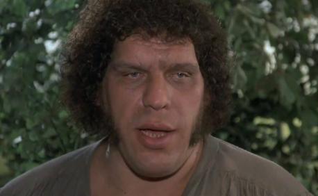 André Roussimoff - better known as Andre the Giant, this French wrestler was 7 ft 4 in. His best known role was Fezzik in The Princess Bride as well as Bigfoot in a couple episodes of The Six Million Dollar Man. Are you a fan of pro wrestling?