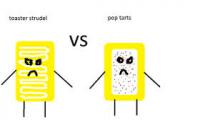 Which do you prefer: Toaster strudel Vs Pop tarts