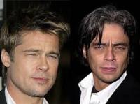 Do you think that Brad Pitt and Benecio Del Toro look alike?