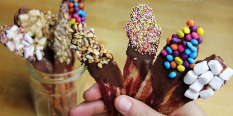 Have you ever tried chocolate covered bacon?