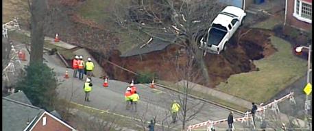 Wednesday, May 24, 2017 a man was swallowed up into a sinkhole on Long Island, NY. A sinkhole is a cavity in the ground, especially in limestone bedrock, caused by water erosion and providing a route for surface water to disappear underground. Have you heard of the term sinkhole before this survey?