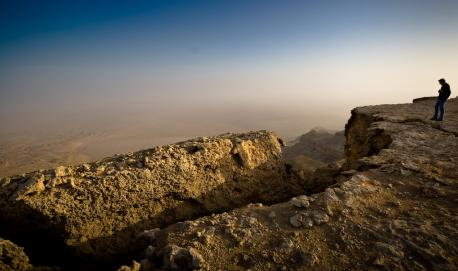 Sinkholes vary in size from 1 to 600 m (3.3 to 2,000 ft) both in diameter and depth, and vary in form from soil-lined bowls to bedrock-edged chasms. Sinkholes may form gradually or suddenly, and are found worldwide. The vast Qattara west of Cairo, Egypt is the largest natural sinkhole in the world, measuring 80km long by 120km wide. This dangerous, sludge-filled quicksand pit is unearthly in its appearance and shocking in its size. What do you know about this sinkhole?