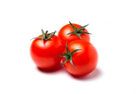 A cherry tomato is a rounded, small fruited tomato thought to be an intermediate genetic admixture between wild currant-type tomatoes and domesticated garden tomatoes. Have you had them before?