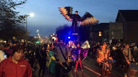 My daughter lives in Galway, and yesterday was the annual Macnas Parade. The police stated they had the largest turnout yet. Titled 'Out of the Wild Sky', the event involved more than 300 performers, who weaved their way along a two kilometre route. There are ample photos and videos on the internet, based on what you've seen thus far, is this something you'd like to attend or perhaps participate in?