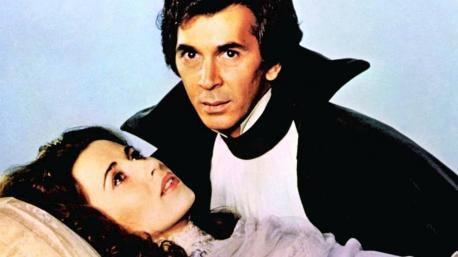 One of his most famous performances was that of Dracula in the 1970s. He not only starred in the film version but the Broadway production too. The role made him a heartthrob. Did you see the play and/or movie?