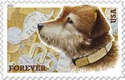 I first heard Owney's story when the US Postal Service issued a commemorative stamp in his honor in 2011. Have you seen Owney's 44 cent forever stamp?