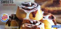 Have you heard of the new Burger King Cinnabon Minibon?