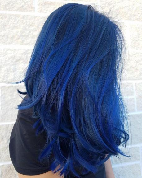 Do you have or ever had your hair colored blue?