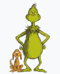 He's a mean one, is Mr. Grinch. Dr. Seuss gave us the book 