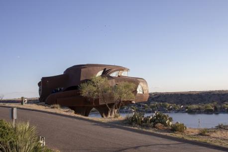 Texas: Steel House - In Lubbock, Texas, the Steel House, designed by architect Robert Bruno, was constructed over the course of three decades. But despite spending the better portion of his life on this architectural wonder, Bruno died before it was completed. More than a decade later, the home still sits unfinished—though there are plans to move it to a different spot designed to memorialize his work. Do you currently live in Texas?