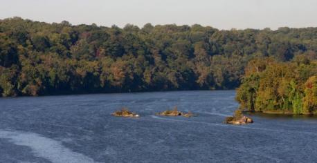 Washington D.C.: The Three Sisters Curse - The Three Sisters are three rocky islands in the middle of the Potomac River. The legend is that the three Algonquian sisters tried to cross the river to win the release of their brothers who had been kidnapped. The sisters drowned during their swim and before they died, they cursed the spot so that no one could cross the Potomac there. It's said that a strange moaning is heard from the Potomac River before the curse strikes. Are you familiar with this legend?