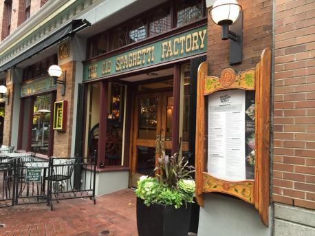 British Columbia, Vancouver - The Old Spaghetti Factory - This establishment is allegedly haunted by four ghosts: two children; a mischievous red-haired spirit known as 