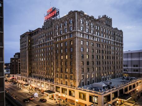 Tennessee: The Peabody Hotel - The Peabody Hotel opened on the corner of Main and Monroe as a business hub for Memphis in 1869. By 1925, a newer version was built at its present location at Union and 2nd Streets. A unique tradition began in 1933 when ducks were placed in the hotel's lobby fountain. The tradition continues to this day, with the March of the Peabody Ducks. Have you ever stayed at this hotel?