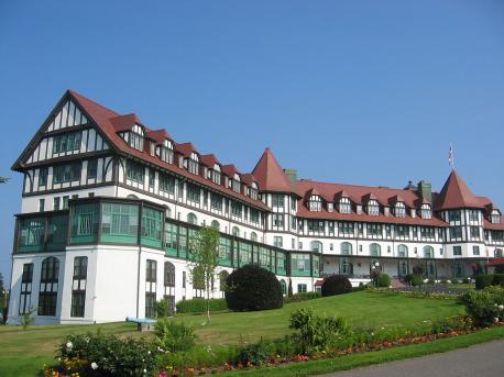 New Brunswick - Algonquin Resort - Located in the stunningly charming coastal town of St. Andrews by-the-Sea, this New Brunswick icon is one of Canada's most luxurious and spectacular resorts. Rich in history, the original Algonquin hotel was a massive wooden Shingle Style building built in 1889, but today offers the latest in modern amenities. The entire hotel, except for two later wings built in 1908 and 1912, succumbed to a 1914 fire and was destroyed. It was replaced on its same footprint by the present four-story Tudor Revival concrete replacement with a faux half-timbered facade and red slate roof. Have you ever stayed at this hotel?