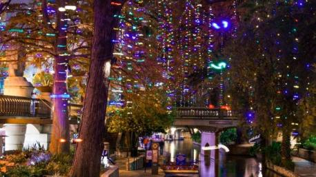 San Antonio, Texas - SA pulls out all the stops when it comes to Christmas, lighting their famous Riverwalk with thousands of glimmering bulbs and hosting carol singers on boats as well as presenting a celebration of holiday lanterns. Sea World is also renowned for its special holiday offerings. Have you ever visited this city?
