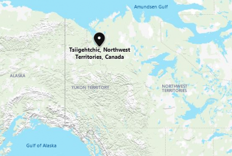 Northwest Territories - Tsiigehtchicf (TSEE-getch-ik) is a quaint community of just under 200 people. The community was formerly known as Arctic Red River, until April 1994. The Gwichya Gwich'in First Nation is located in Tsiigehtchic. Have you ever visited this community?