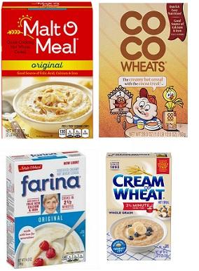 What types of hot cereals have you ever tried?