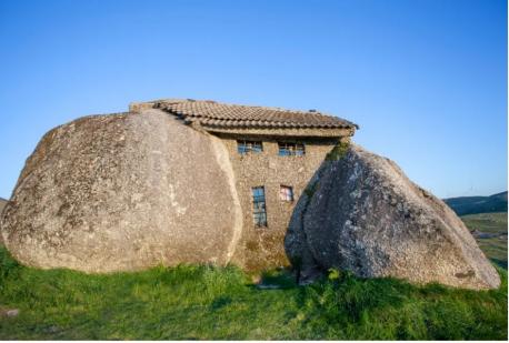 Fafe Mountains, Portugal When images first emerged on the internet of this unusual home, appropriately named Casa do Penedo, Portuguese for 